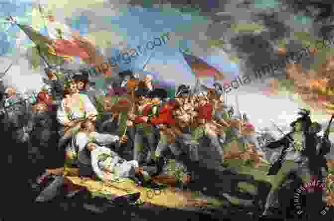 A Captivating Painting Depicting The Fierce Battle Of Bunker Hill, A Pivotal Moment In The Revolutionary War The Patriot Wore Petticoats: A True Story Of Revolutionary War Heroism