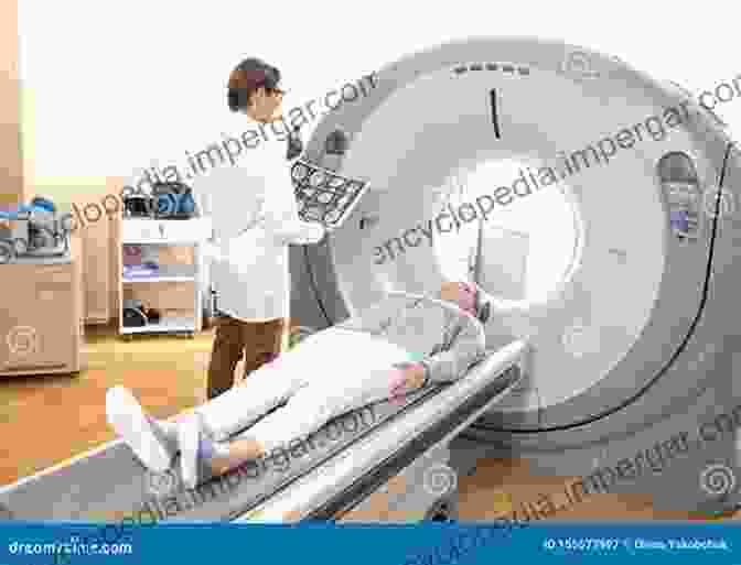 A Group Of Medical Professionals Gathered Around A Radiology Workstation, Examining Brain Imaging Scans. Radiology Case Review Series: Brain Imaging