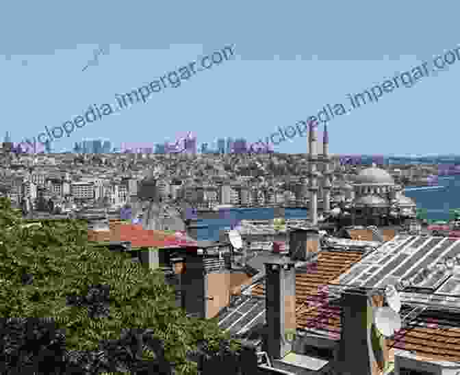 A Panoramic View Of The Ottoman Istanbul Skyline, With Mosques, Palaces, And The Golden Horn. A Social History Of Ottoman Istanbul