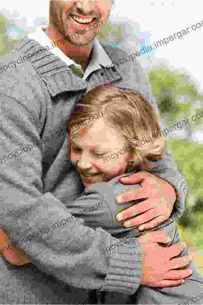 A Warm And Inviting Image Of A Father And His Young Son Embracing, Symbolizing The Strong Bond And Guidance Explored In The Book 'Raising Boys The Zeller Way' Raising Boys The Zeller Way