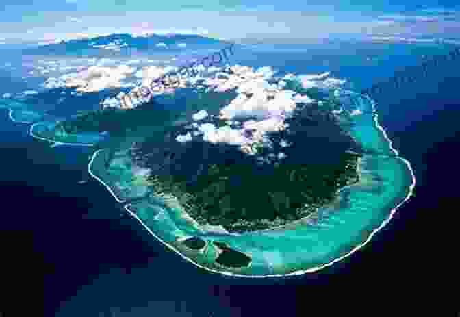 Aerial View Of A Polynesian Island With Lush Vegetation And Crystal Clear Waters The Secret History Of Polynesia