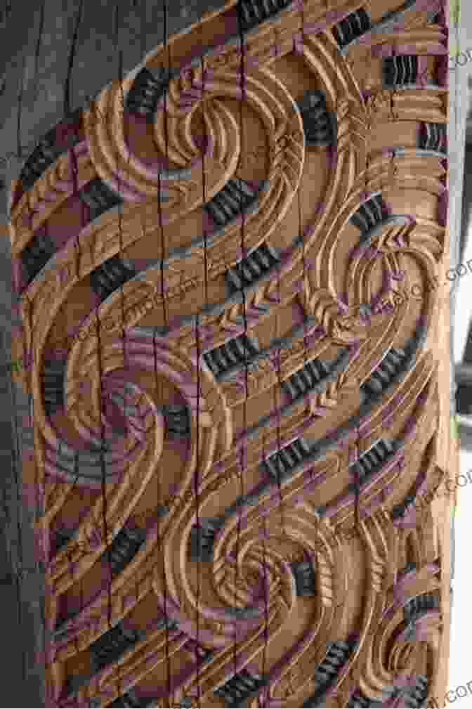 Intricate Polynesian Carving Depicting Legendary Figures And Elaborate Patterns The Secret History Of Polynesia