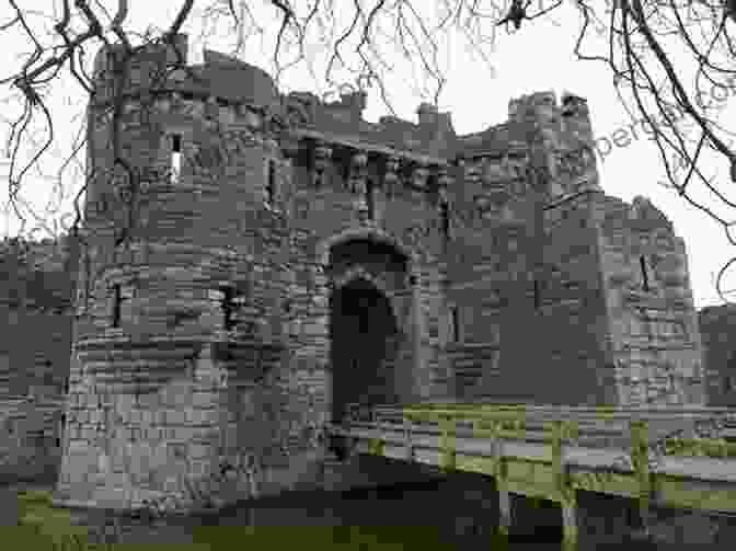 Panoramic View Of A Medieval Castle With Imposing Stone Walls, Towers, And A Drawbridge, Set Against A Backdrop Of Rolling Hills. Arts Crafts House Styles (Britain S Living History)