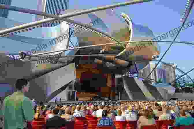 Pritzker Pavilion, An Outdoor Concert Venue Designed By Frank Gehry In Chicago's Millennium Park, Featuring A Stainless Steel Band Shell And A Reflecting Pool Guide To Chicago S Twenty First Century Architecture