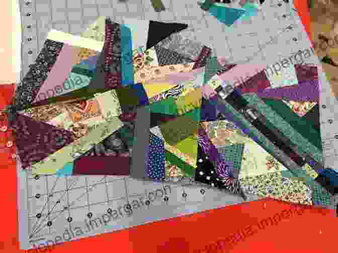 Quilter Piecing Together Quilt Blocks Free Motion Meandering: A Beginners Guide To Machine Quilting