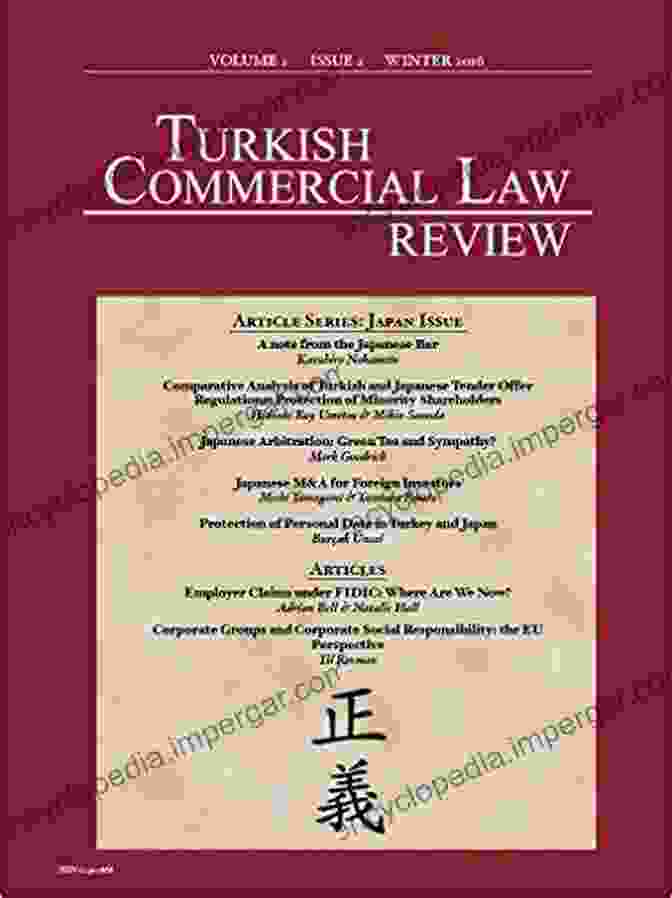 Turkish Commercial Law Review Volume Number Turkish Commercial Law Review: Volume 2 Number 1