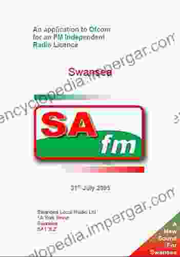 Application To Ofcom For The FM Independent Local Radio Licence For Swansea By SAfm