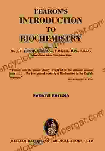 Fearon S Introduction To Biochemistry Diana L Di Stefano